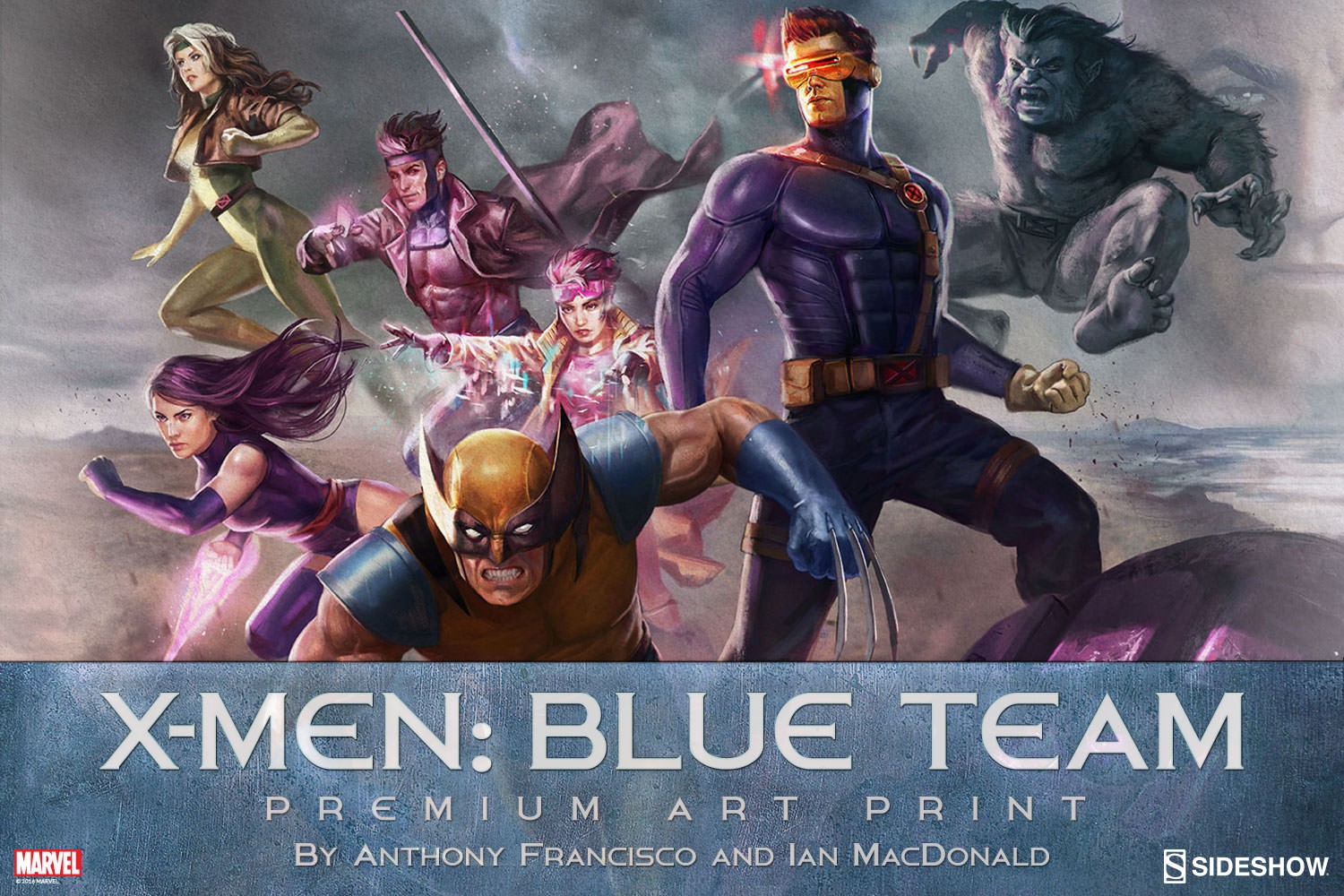 Marvel X-Men Blue Team Art Print  Exclusive Edition (Prototype Shown) View 2