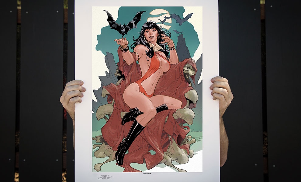 Vampirella Vampirella A Scarlet Thirst Art Print  Exclusive Edition (Prototype Shown) View 1