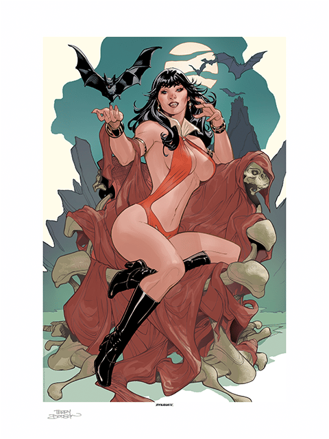 Vampirella Vampirella A Scarlet Thirst Art Print  Exclusive Edition (Prototype Shown) View 10