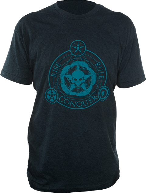 Unsettled Union Black-Aqua T-Shirt (Prototype Shown) View 6