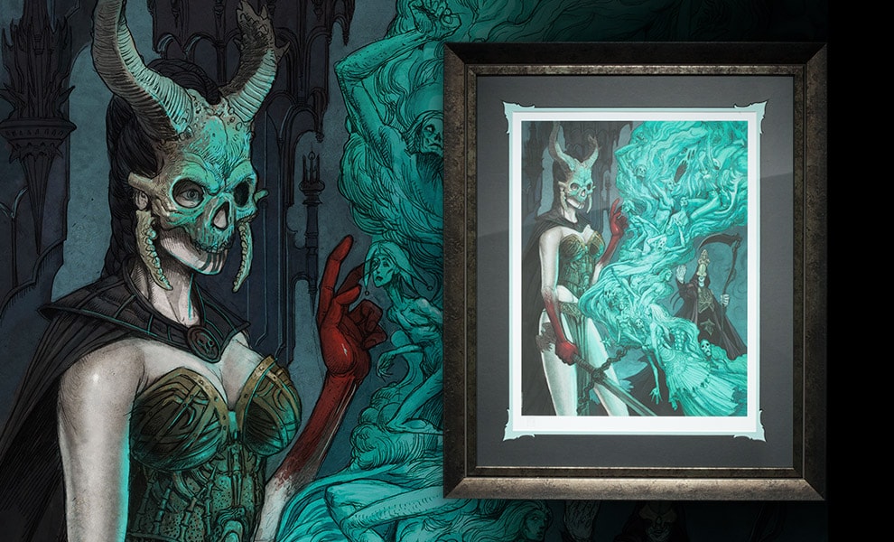 Court of the Dead Outcast Daughter Art Print  Exclusive Edition (Prototype Shown) View 1