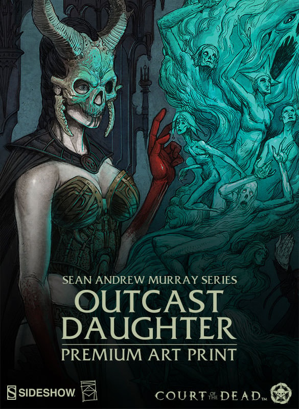 Court of the Dead Outcast Daughter Art Print  Exclusive Edition (Prototype Shown) View 2