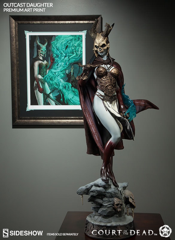 Court of the Dead Outcast Daughter Art Print  Exclusive Edition (Prototype Shown) View 4