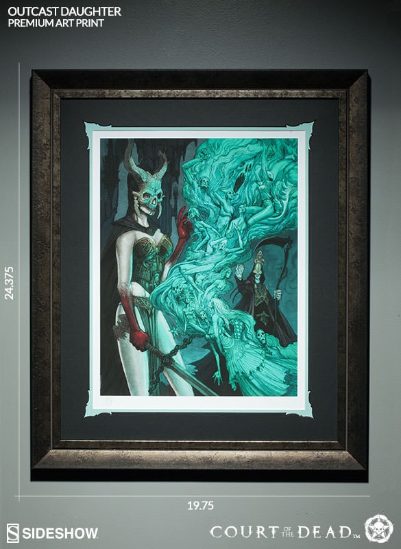 Court of the Dead Outcast Daughter Art Print  Exclusive Edition (Prototype Shown) View 5