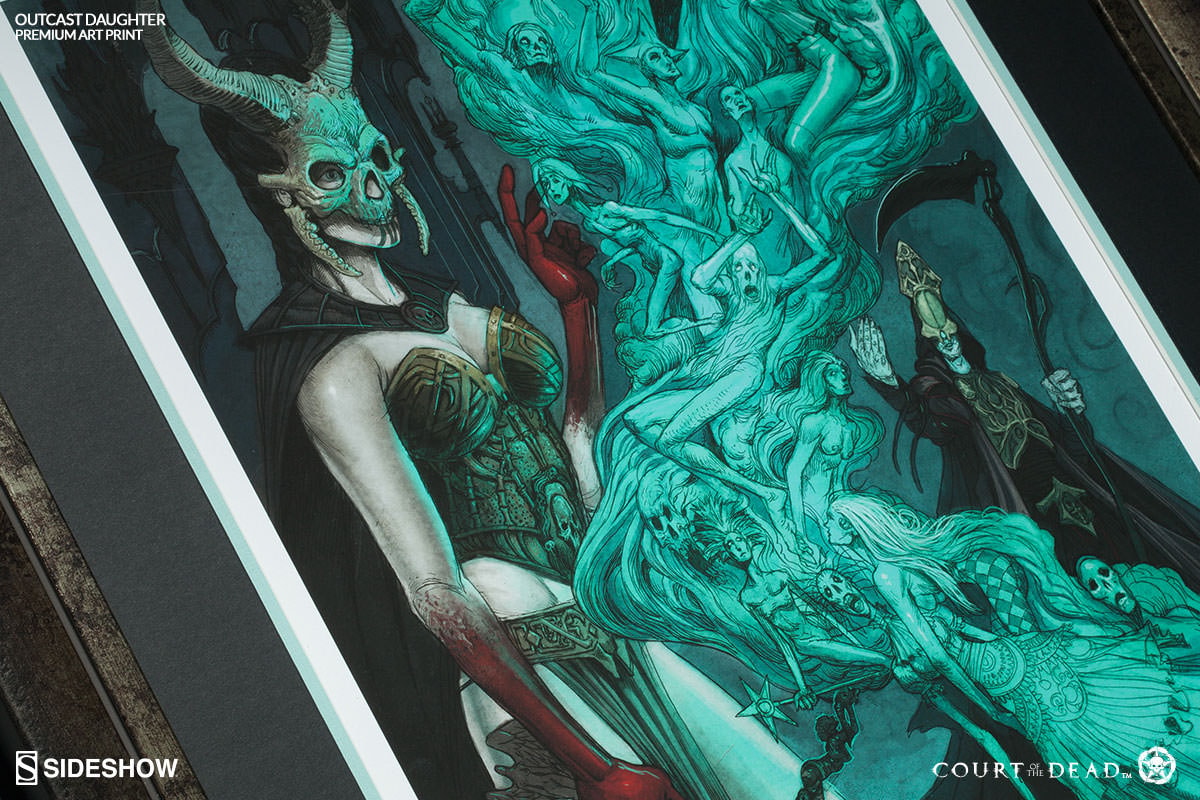 Court of the Dead Outcast Daughter Art Print  Exclusive Edition (Prototype Shown) View 6