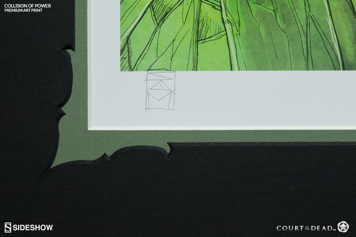 Court of the Dead Collision of Power Art Print  Exclusive Edition (Prototype Shown) View 7