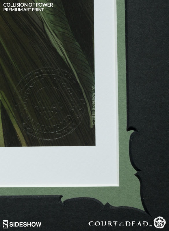 Court of the Dead Collision of Power Art Print  Exclusive Edition (Prototype Shown) View 8