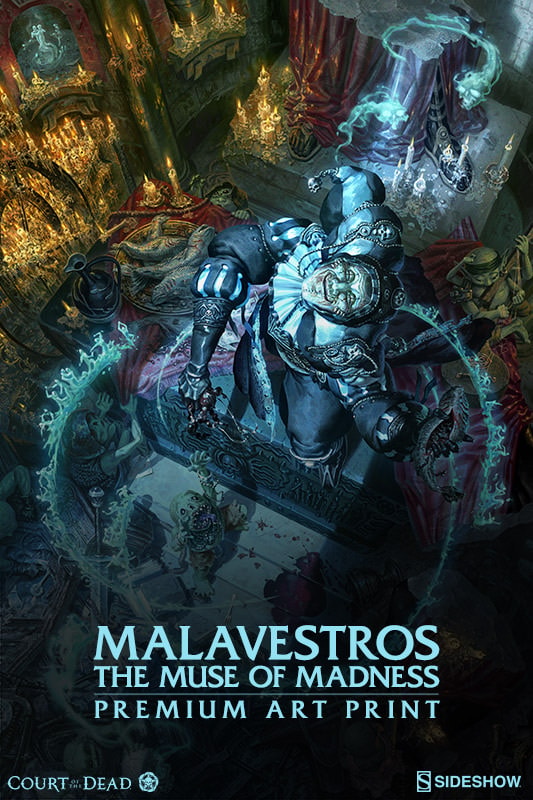 Statue Sideshow Court Of The Dead – Malavestros Premium Format 1/4 – Neuve