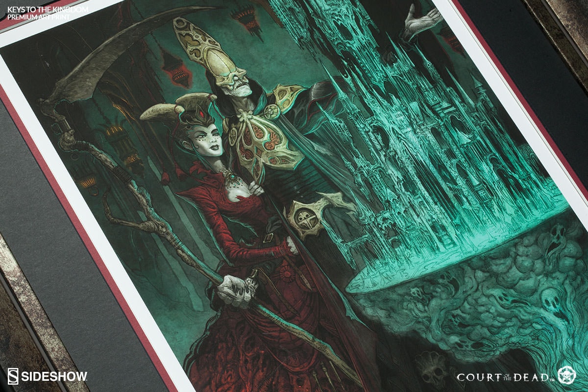 Court of the Dead Keys to the Kingdom Art Print  Exclusive Edition (Prototype Shown) View 6