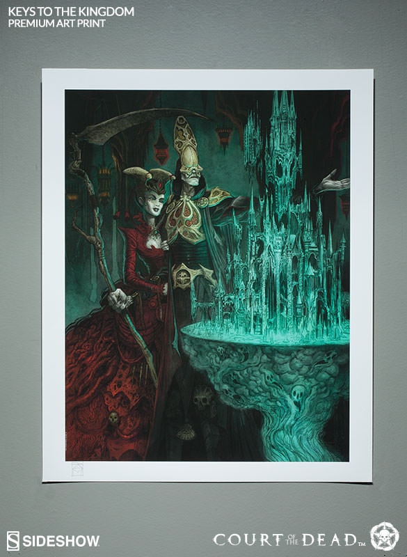 Court of the Dead Keys to the Kingdom Art Print  Exclusive Edition (Prototype Shown) View 9