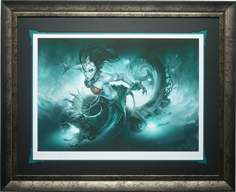 Court of the Dead Gallevarbe Crossing the Veil Premium Art P