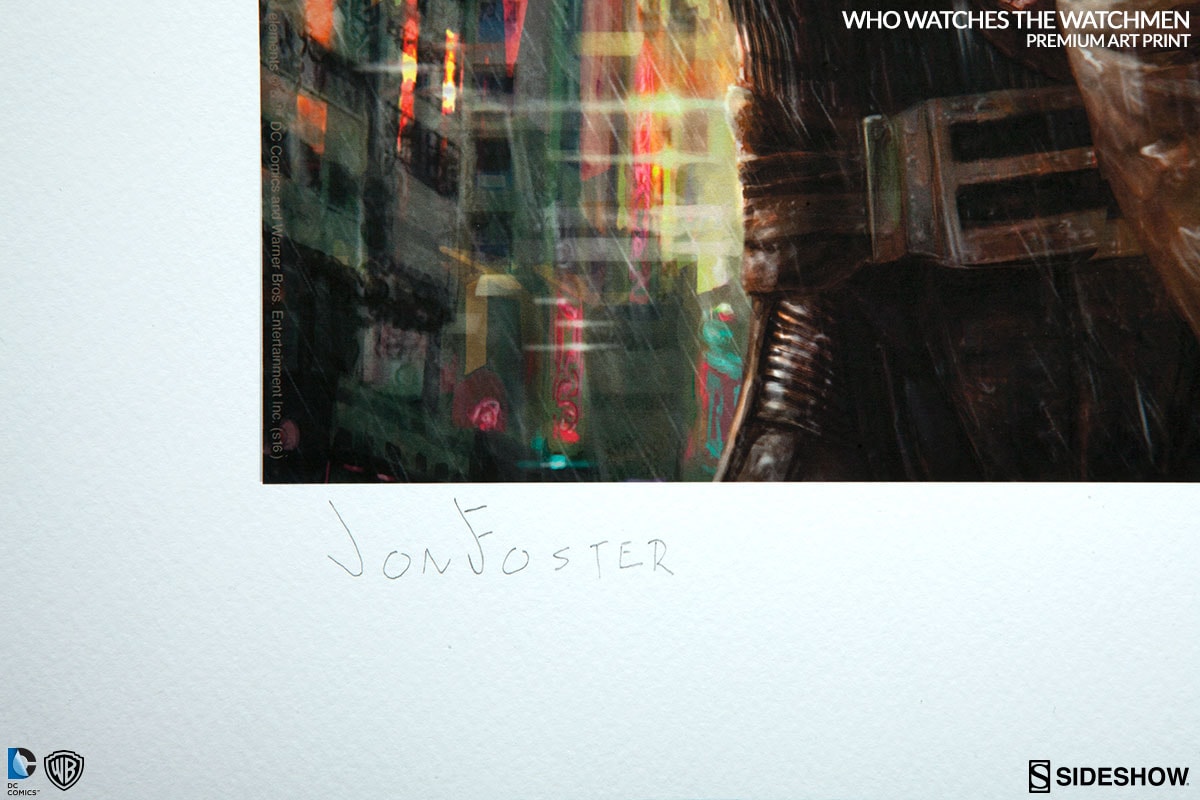 Warner Bros. Who Watches the Watchmen Art Print  (Prototype Shown) View 9