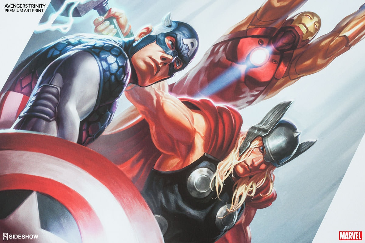 Marvel Avengers Trinity Art Print  Exclusive Edition (Prototype Shown) View 4