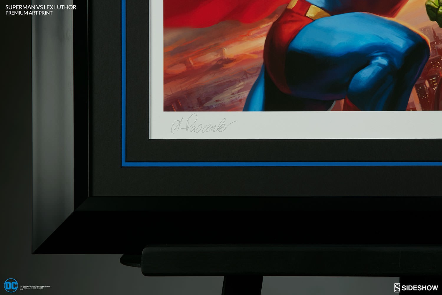 DC Comics Superman vs Lex Luthor Art Print  Exclusive Edition View 5