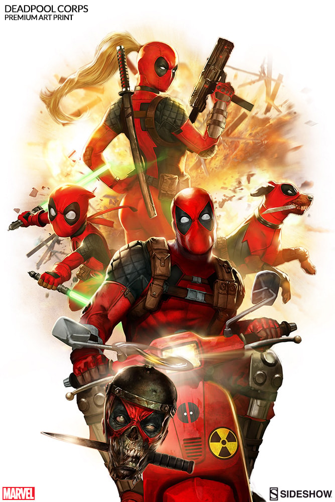 Marvel Deadpool Corps Art Print  View 7