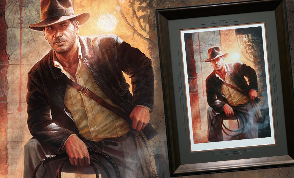 indiana jones poster framed