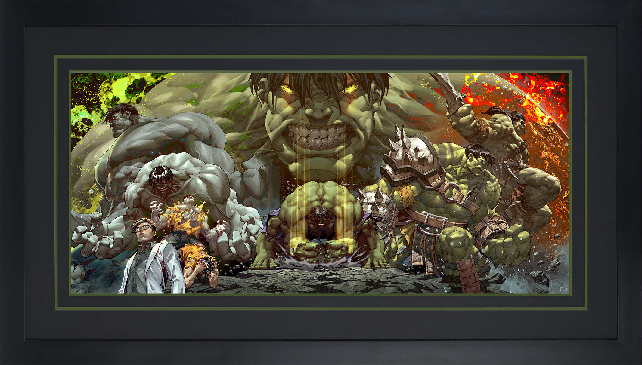 Marvel Hulk Legacy Art Print  Exclusive Edition View 4
