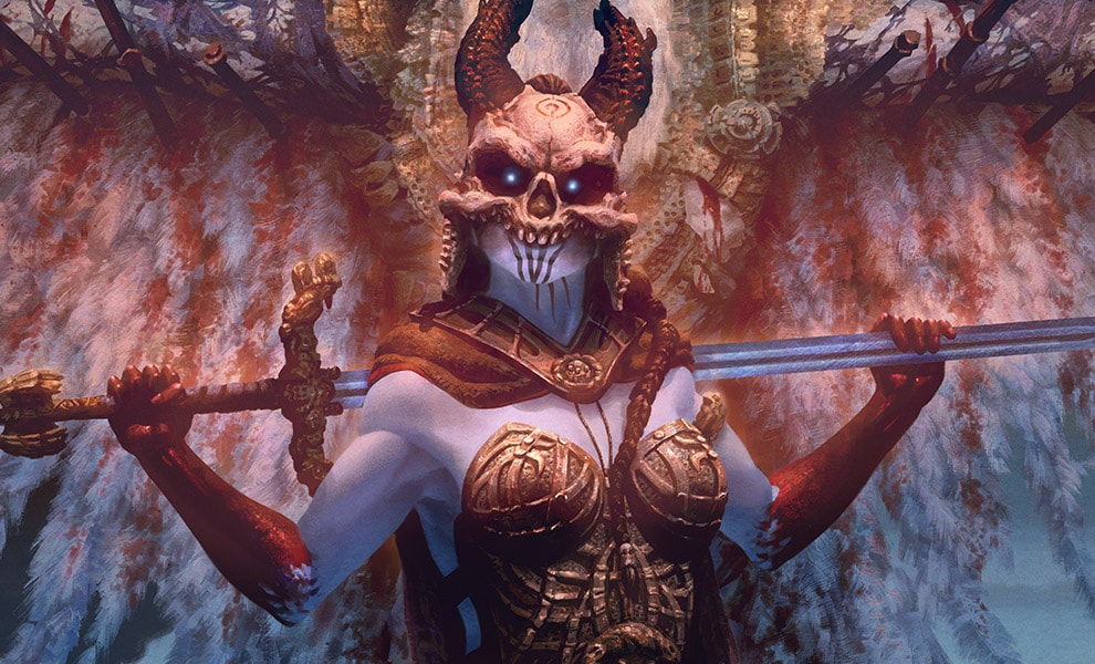 Court of the Dead Kier Valkyries Retribution Art Print  Exclusive Edition View 1