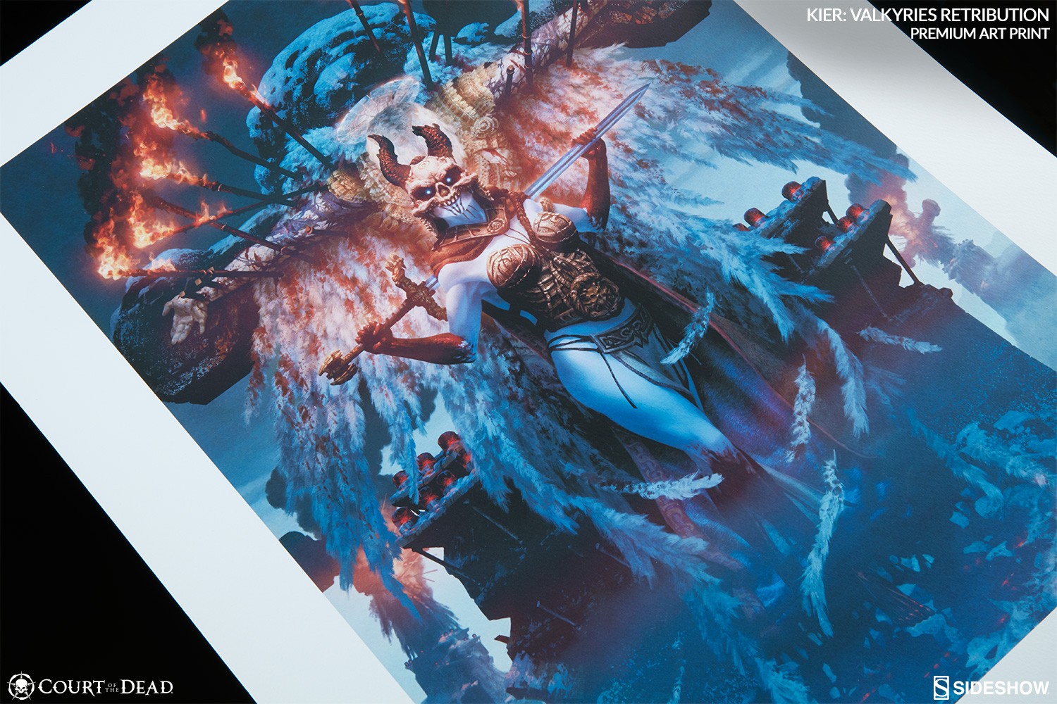 Court of the Dead Kier Valkyries Retribution Art Print  Exclusive Edition View 10