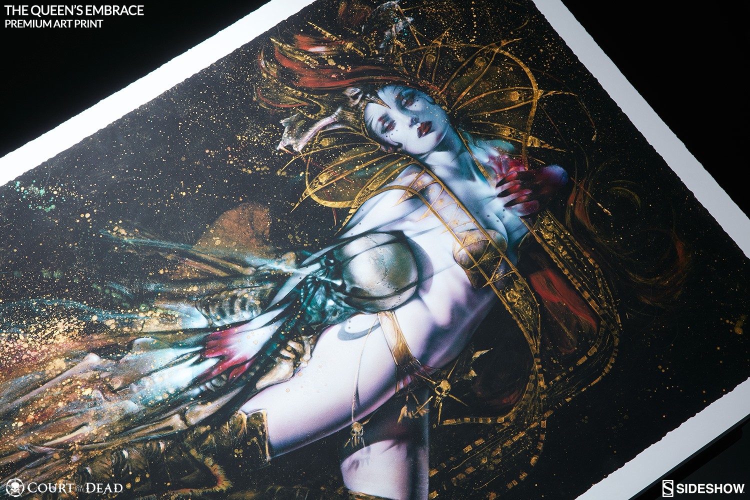 Court of the Dead The Queens Embrace Art Print  Exclusive Edition (Prototype Shown) View 9
