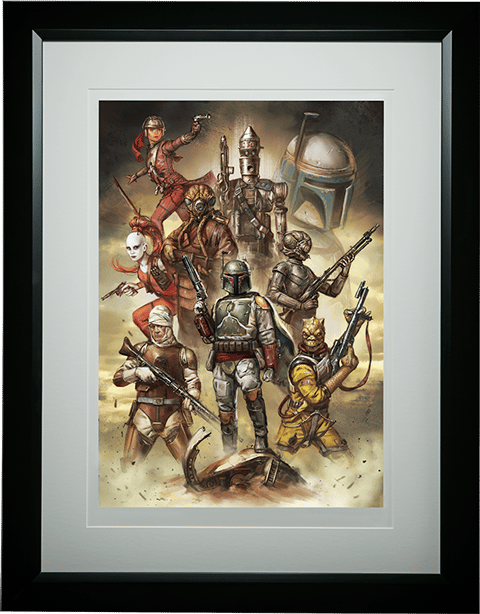 Star Wars Scum and Villainy Art Print  Exclusive Edition (Prototype Shown) View 11