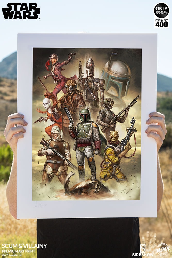 Star Wars Scum and Villainy Art Print by ACME Archives
