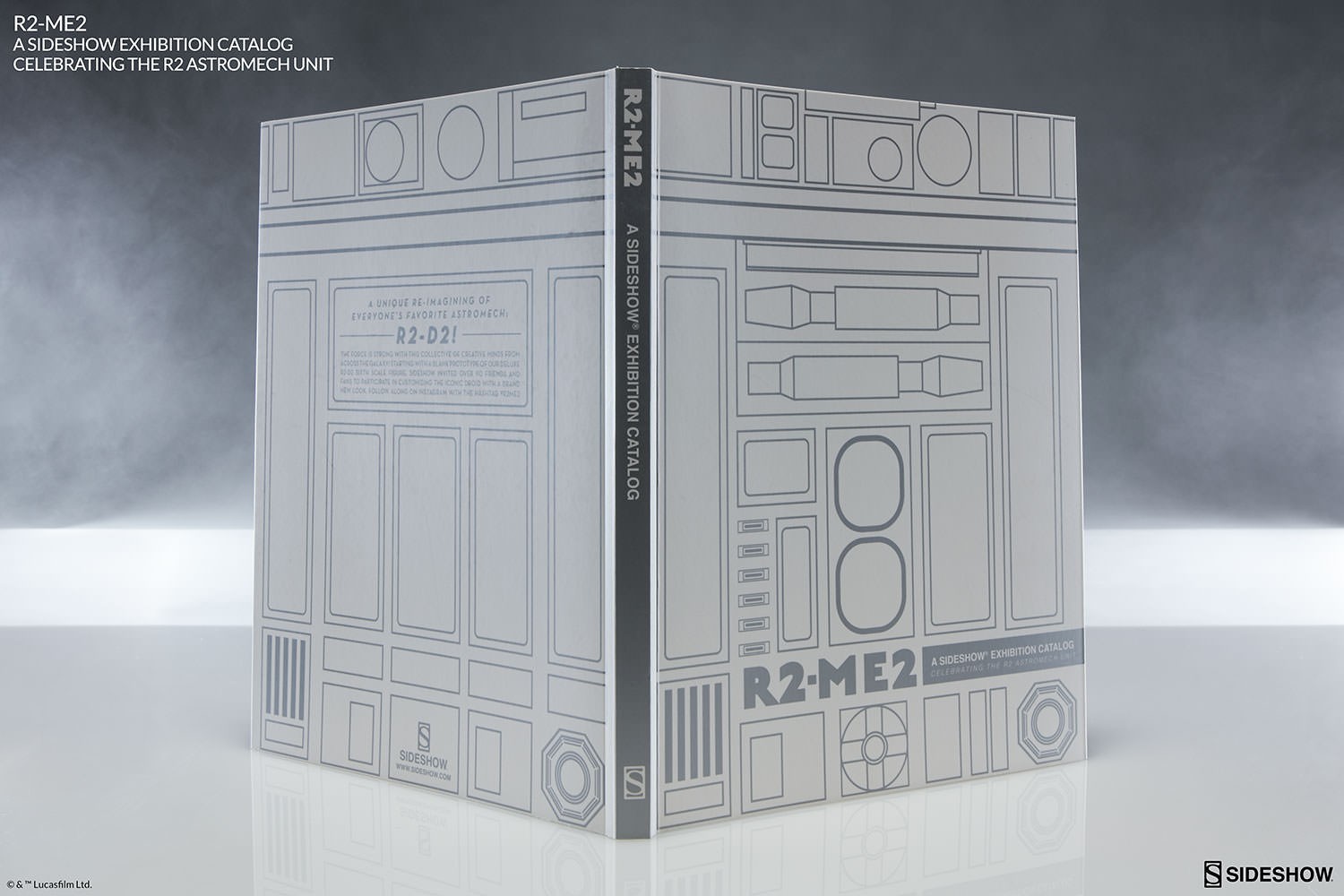 Star Wars R2-ME2 A Sideshow Exhibition Catalog Book  View 2