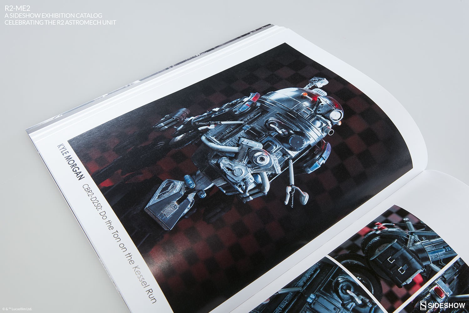 Star Wars R2-ME2 A Sideshow Exhibition Catalog Book  View 6