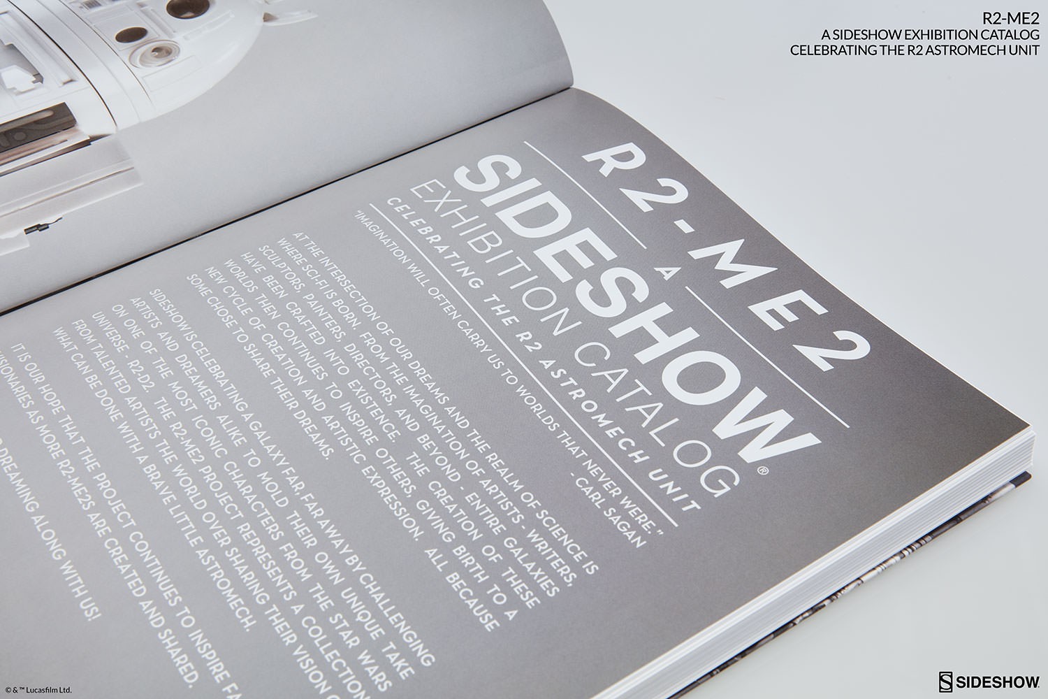 Star Wars R2-ME2 A Sideshow Exhibition Catalog Book  View 7