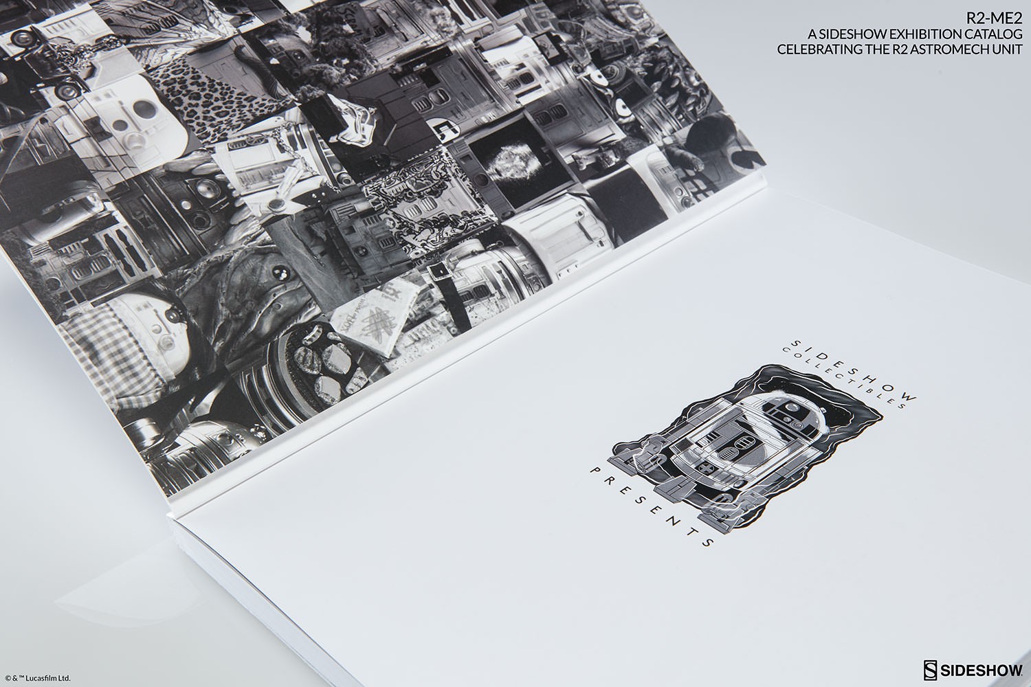 Star Wars R2ME2 A Sideshow Exhibition Catalog Book by Sides Sideshow