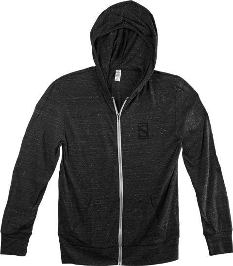 Sideshow Diamond Eco-Jersey Zip Hoodie