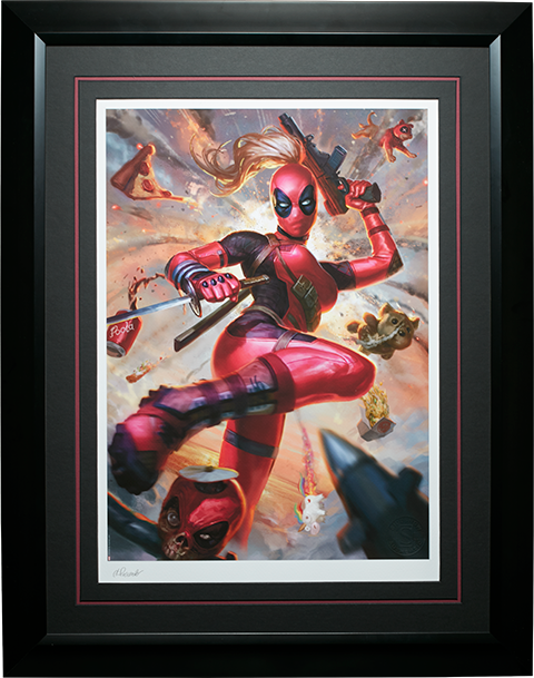 アメコミ LADY DEADPOOL LIMITED EDITION Marvel Comics ~ LADY DEADPOOL BISHOUJO STATUE ~ X-Men