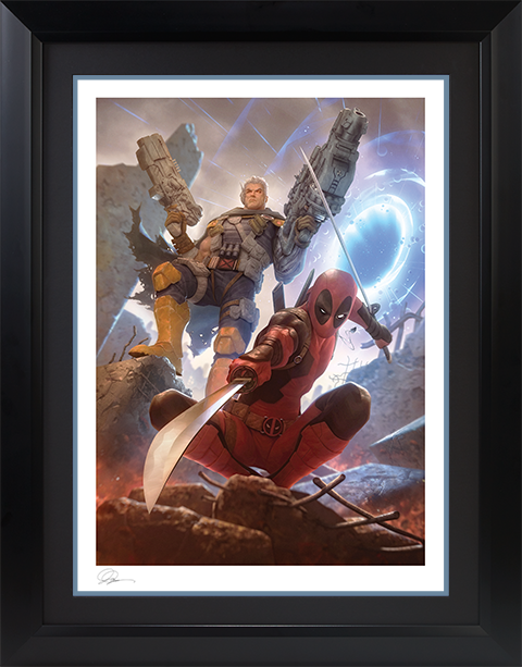 Marvel Deadpool and Cable Art Print  Exclusive Edition View 11