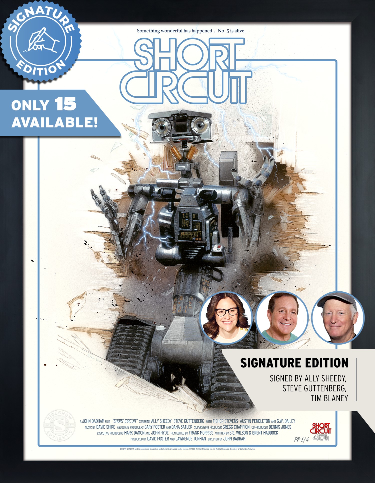 Short Circuit Short Circuit 40th Anniversary Poster & Mini Print Set (Signature Edition) Movie Poster  Exclusive Edition View 12