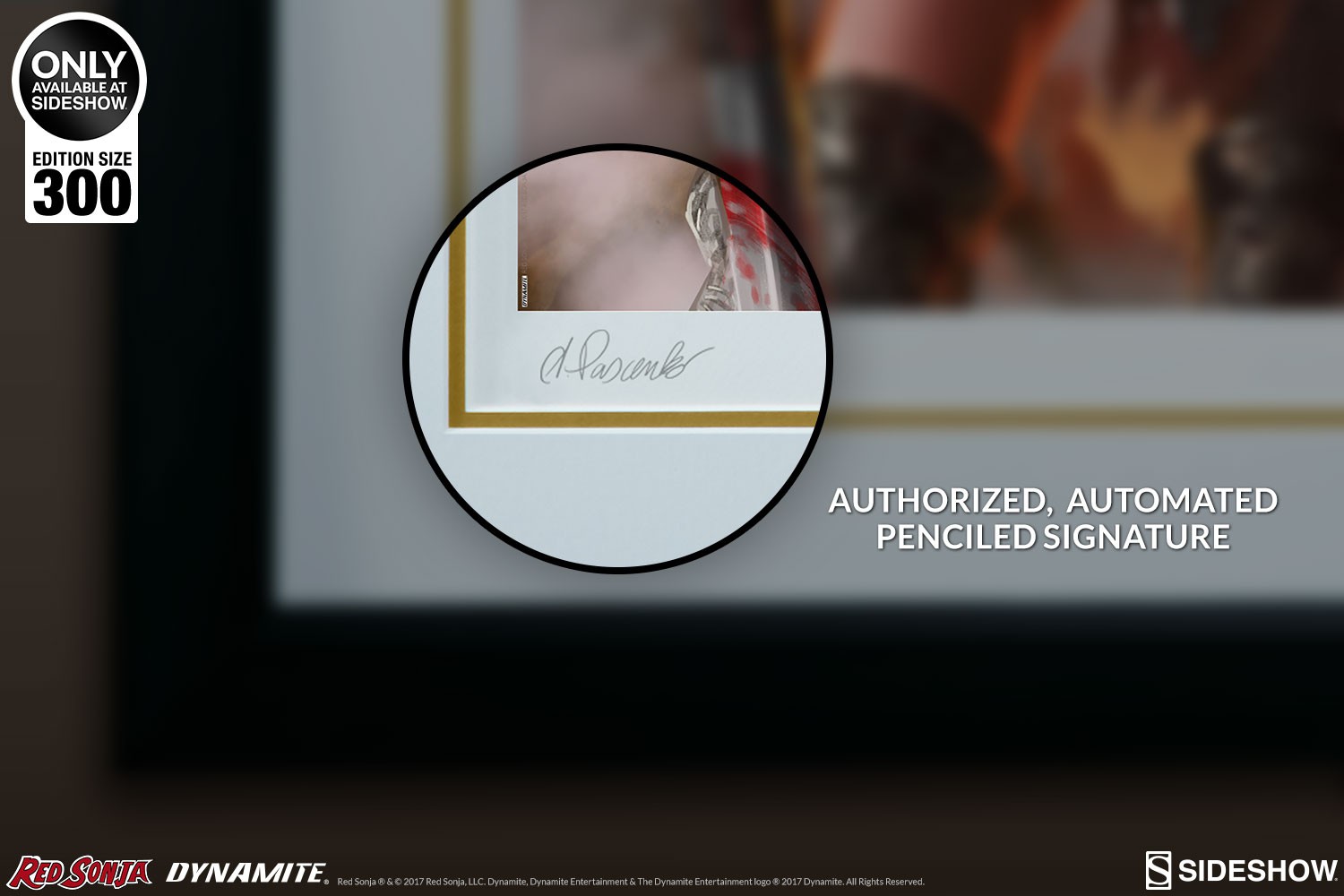Red Sonja Red Sonja Art Print  Exclusive Edition View 4