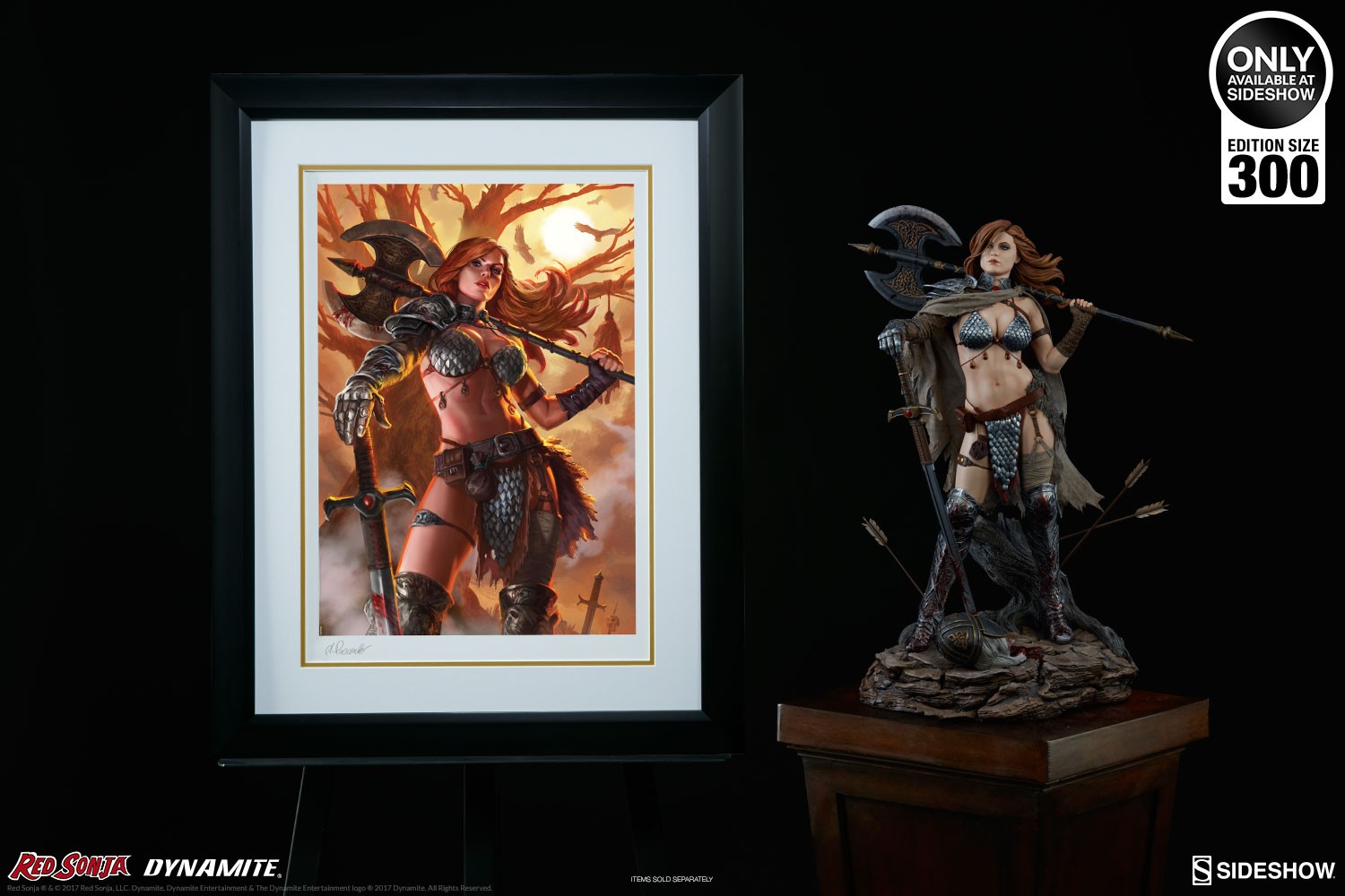 Red Sonja Red Sonja Art Print  Exclusive Edition View 6