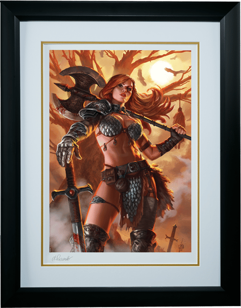 Red Sonja Red Sonja Art Print  Exclusive Edition View 9