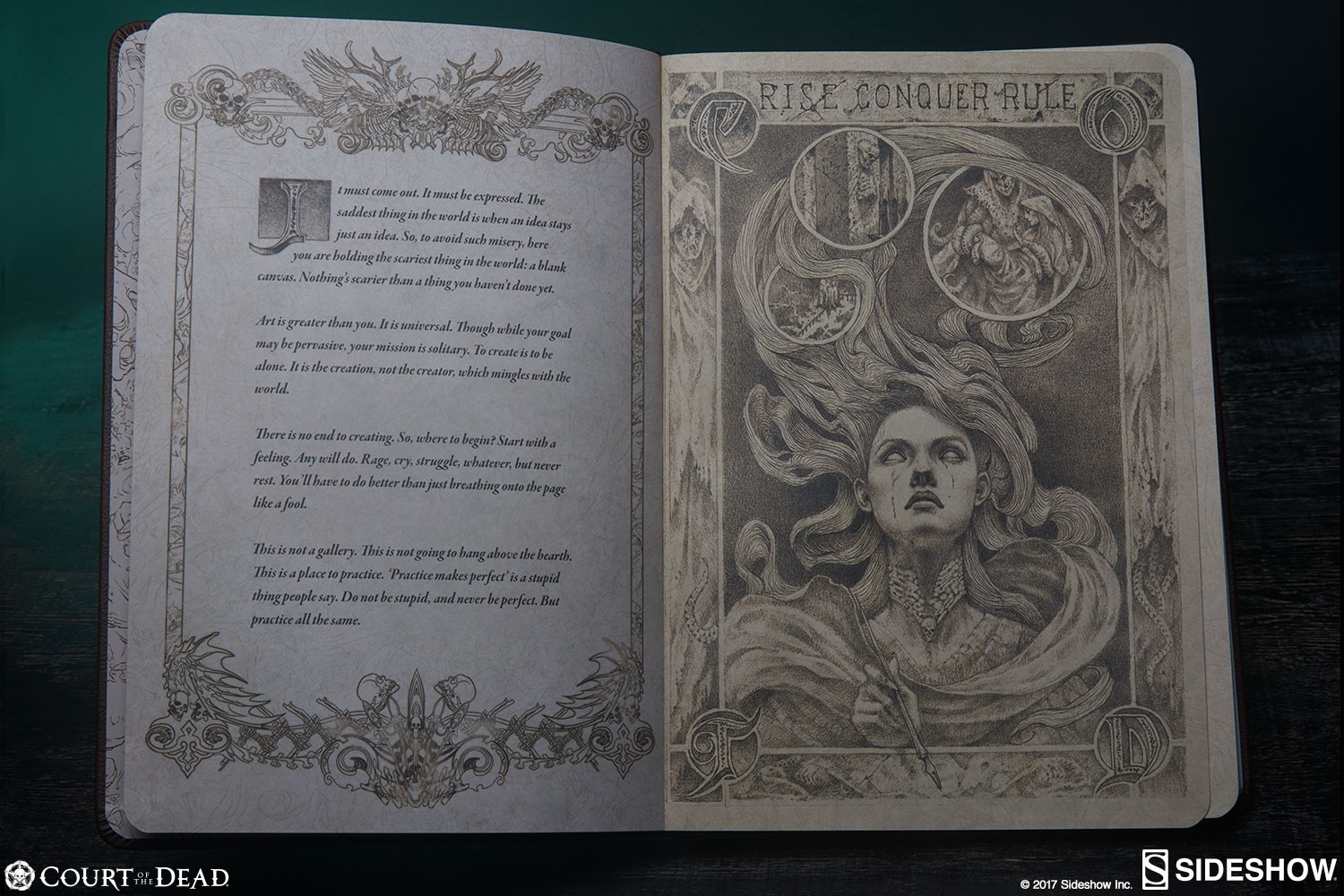Court of the Dead Deluxe Hardcover Sketchbook