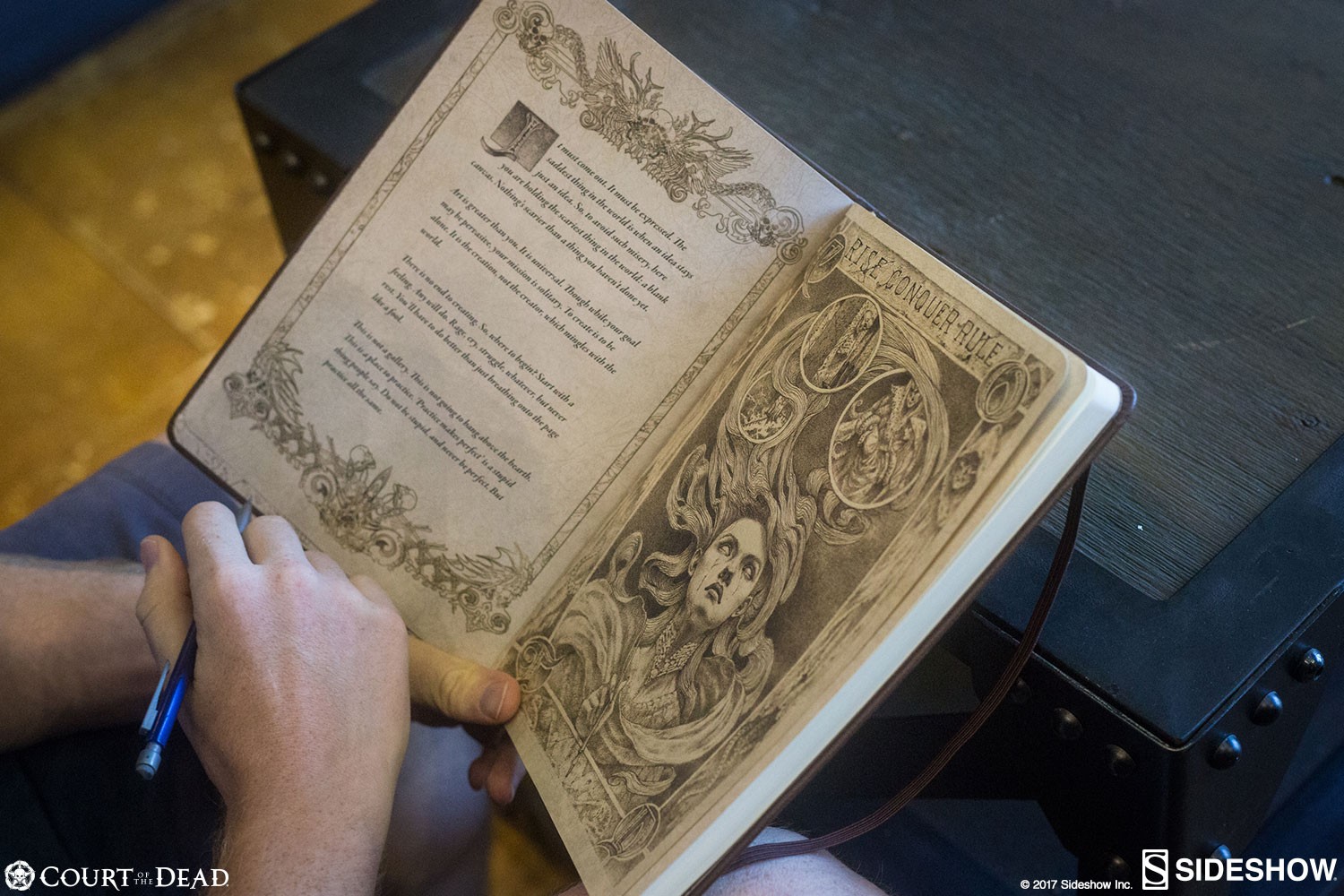 Court of the Dead Deluxe Hardcover Sketchbook