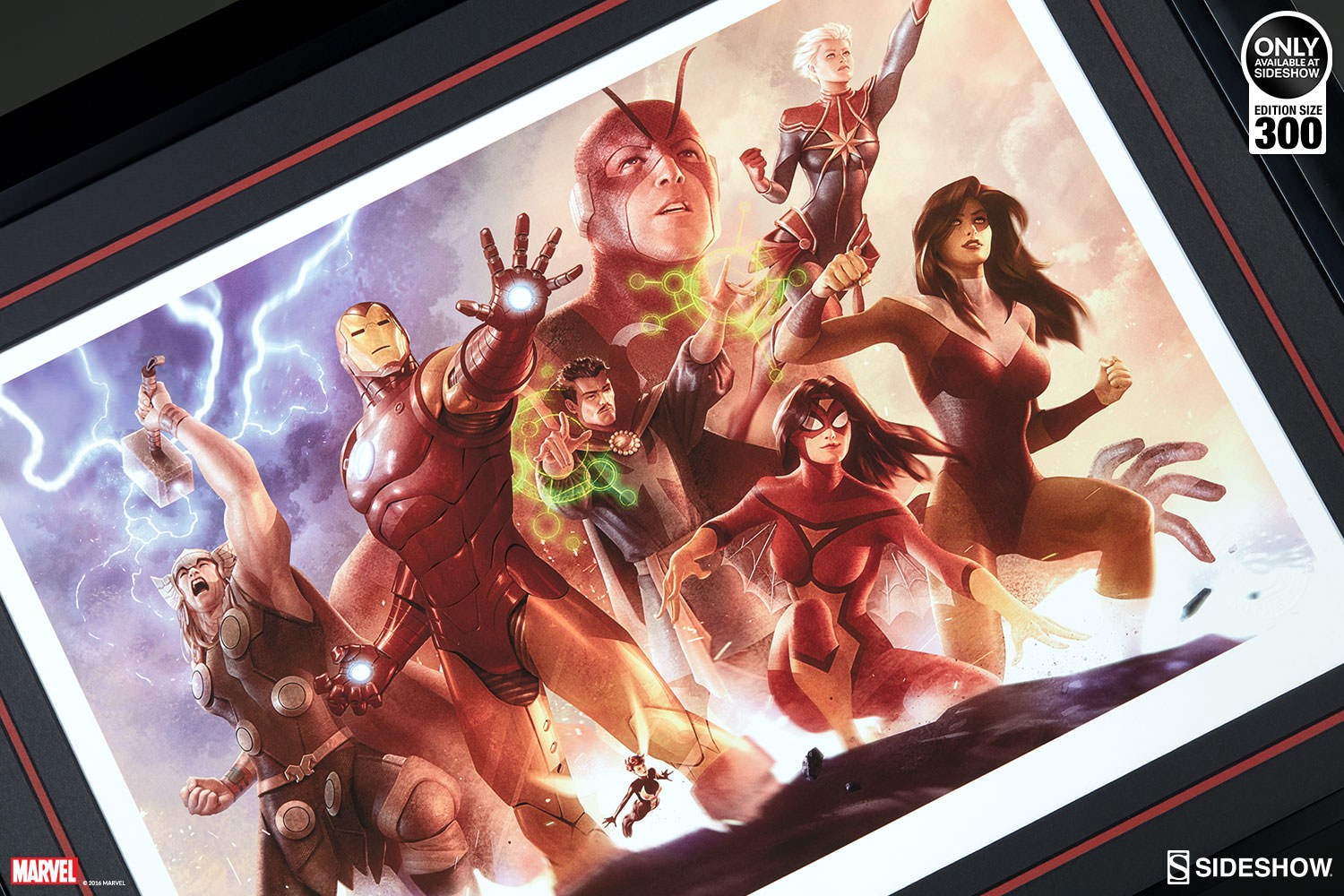 Marvel Avengers Team Iron Man Art Print  Exclusive Edition View 7