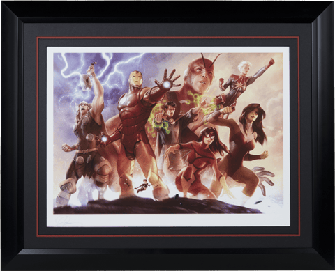 Marvel Avengers Team Iron Man Art Print  Exclusive Edition View 10