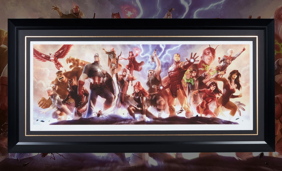 Marvel Avengers Assemble Art Print by Sideshow Collectibles