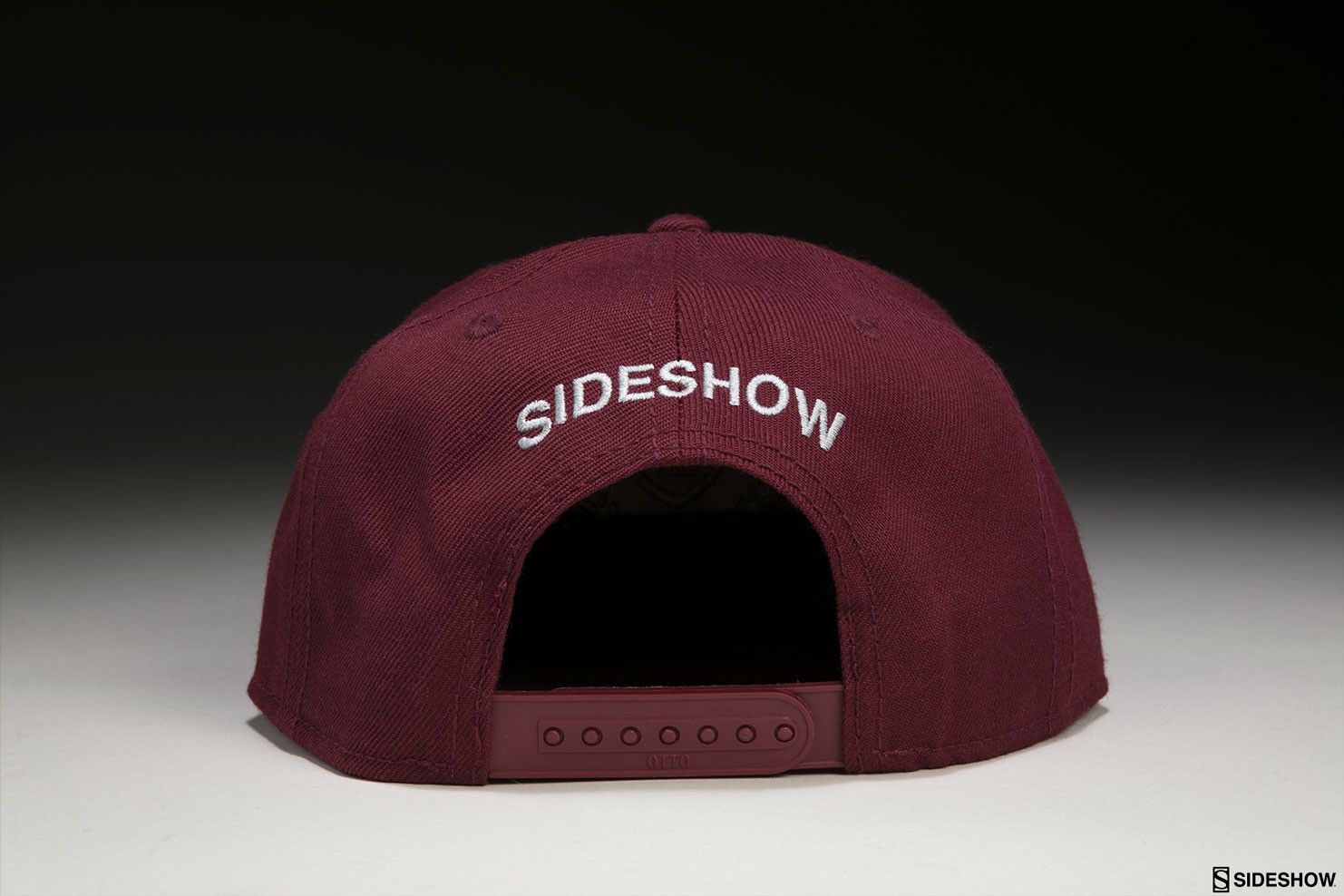 Sideshow Collectibles Sideshow Burgundy Snapback Cap Apparel  View 7
