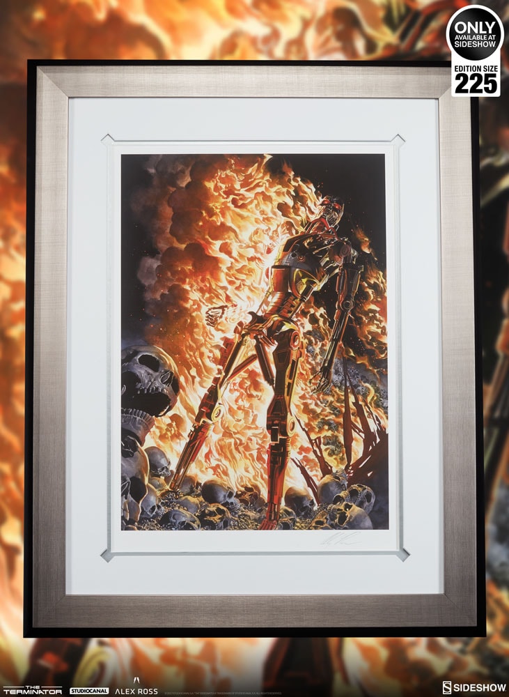 Terminator Terminator The Burning Earth Art Print  Exclusive Edition View 2