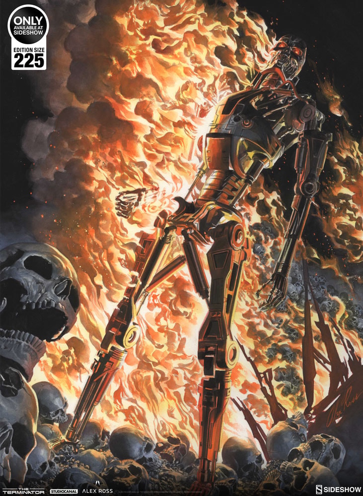Terminator Terminator The Burning Earth Art Print  Exclusive Edition View 3