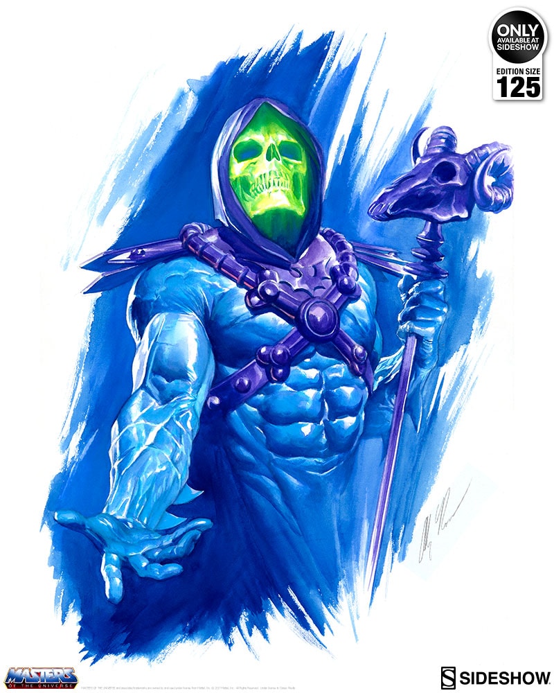Masters of the Universe He-Man and Skeletor Art Print  Exclusive Edition View 3