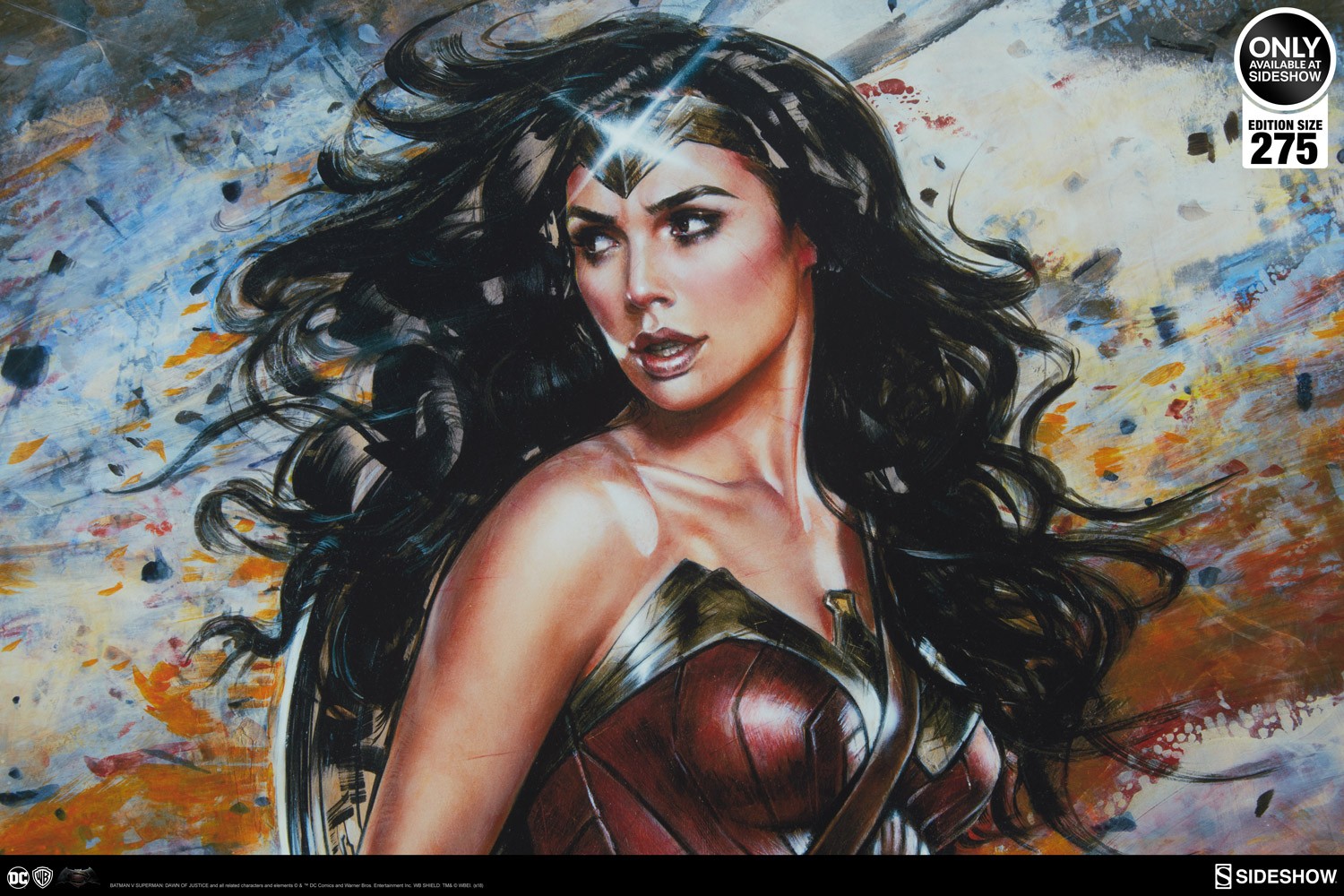 DC Comics Wonder Woman Amazon Warrior Art Print by Ozone Pro