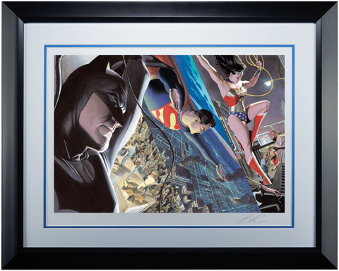 DC Comics Liberty and Justice Trinity Art Print  Exclusive Edition View 9