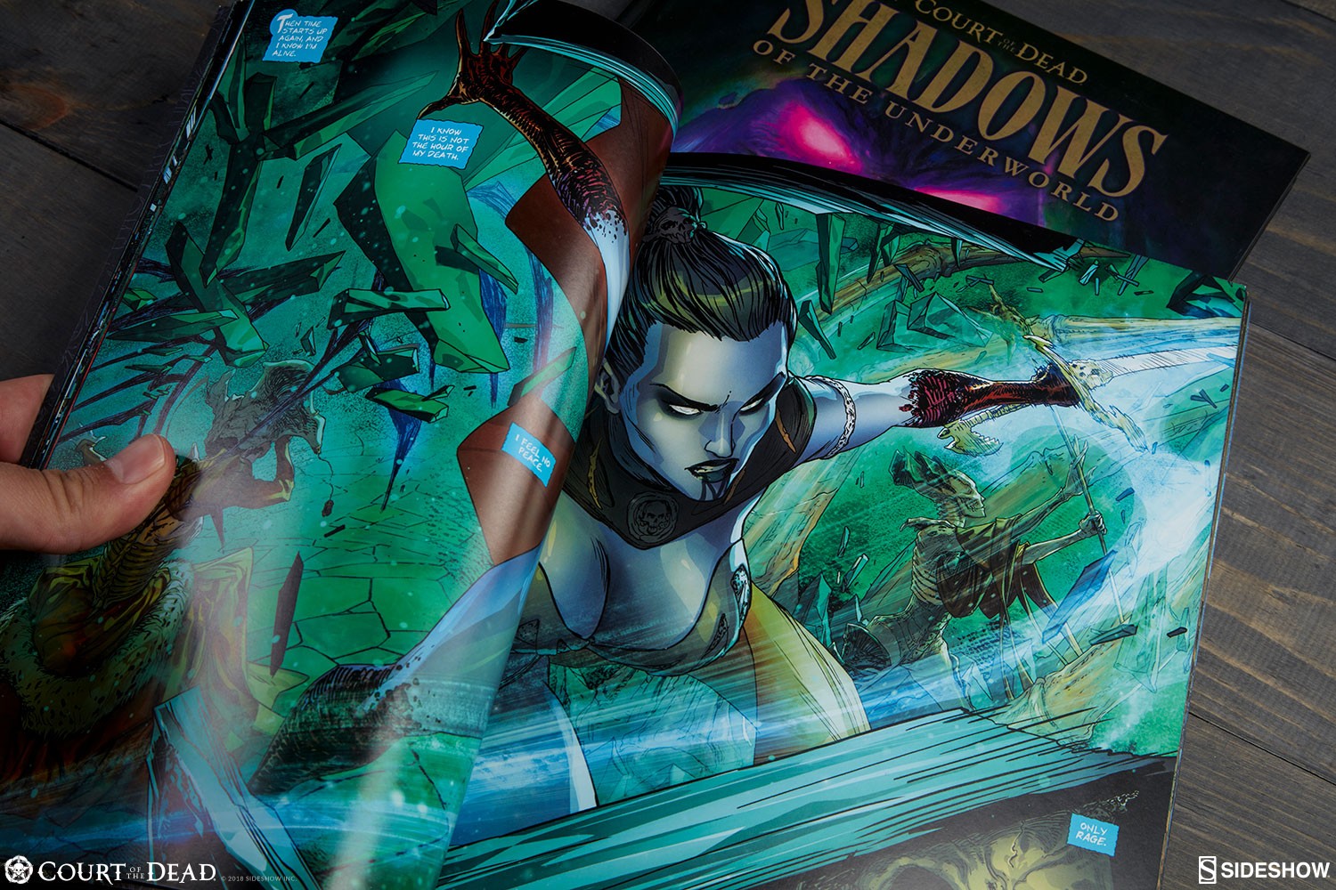 Shadows of the Underworld Graphic Novel (Prototype Shown) View 4