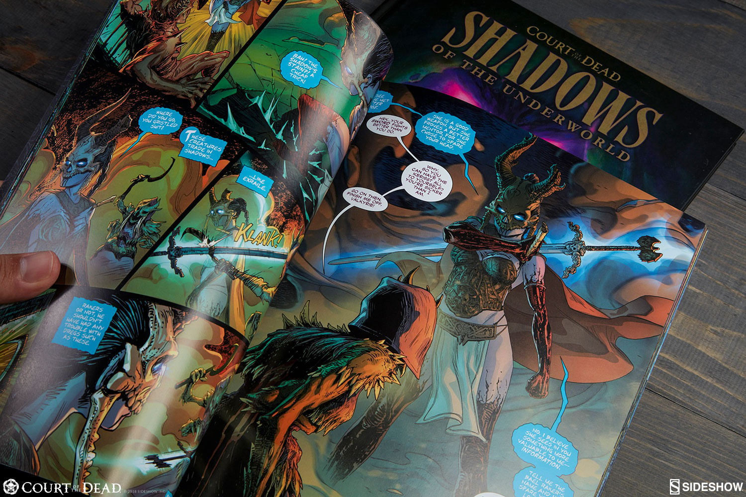 Shadows of the Underworld Graphic Novel (Prototype Shown) View 7